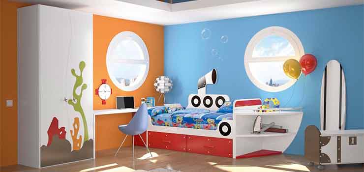 Decorar las habitaciones de los niños - destacada